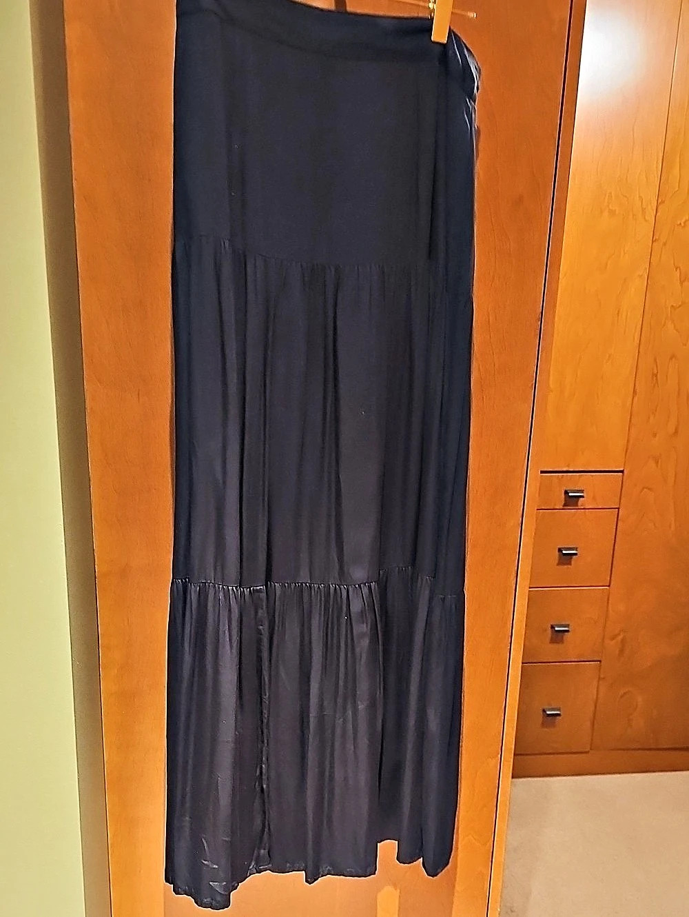 Black Maxi Skirt Like New